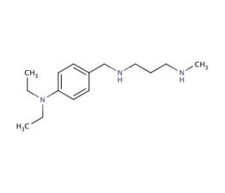 N1-[4-(Diethylamino)benzyl]-N3-methyl-1,3-propanediamine - chemical structure image