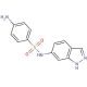 N1-(6-Indazolyl)sulfanilamide (CAS 13744-68-8) - chemical structure image