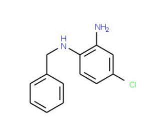 N*1*-Benzyl-4-chloro-benzene-1,2-diamine (CAS 39235-92-2) - chemical structure image