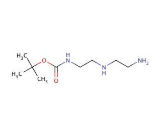 N1-Boc-2,2&prime;-iminodiethylamine (CAS 193206-49-4) - chemical structure image