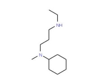 N1-Cyclohexyl-N3-ethyl-N1-methyl-1,3-propanediamine - chemical structure image