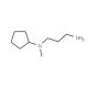 N*1*-Cyclopentyl-N*1*-methyl-propane-1,3-diamine (CAS 53485-06-6) - chemical structure image
