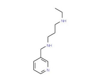 N1-Ethyl-N3-(3-pyridinylmethyl)-1,3-propanediamine - chemical structure image