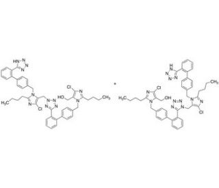 N1-Losartanyl-losartan (Losartan Impurity) (CAS 230971-71-8) - chemical structure image