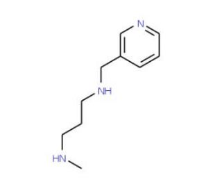 N1-Methyl-N3-(3-pyridinylmethyl)-1,3-propanediamine - chemical structure image