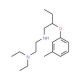 N1,N1-diethyl-N2-[2-(3-methylphenoxy)butyl]-1,2-ethanediamine - chemical structure image