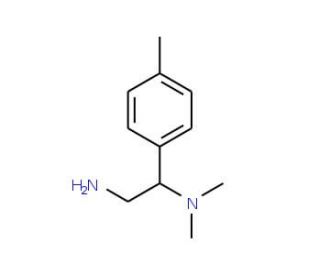 N*1*,N*1*-Dimethyl-1-p-tolyl-ethane-1,2-diamine - chemical structure image