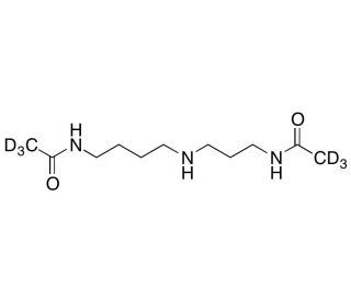 N1,N8-Diacetylspermidine-d6 (CAS 82414-35-5 (unlabeled)) - chemical structure image