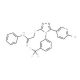 N1-Phenyl-2-({5-(6-chloropyridin-3-yl)-4-[3-(trifluoromethyl)phenyl]-4H-1,2,4-triazol-3-yl}thio)acetamide - chemical structur