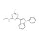 N2-Ethyl-4-chloro-6-(1-phenyl-1H-indol-3-yl)-1,3,5-triazin-2-amine - chemical structure image