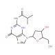 N2-Isobutyryl-2′-deoxyguanosine (CAS 68892-42-2) - chemical structure image