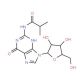N2-Isobutyrylguanosine (CAS 64350-24-9) - chemical structure image