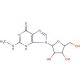 N2-Methylguanosine (CAS 2140-77-4) - chemical structure image