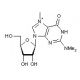 N2,N2,7-Trimethylguanosine (CAS 40027-70-1) - chemical structure image