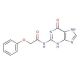 N2-Phenoxyacetyl Guanine (CAS 144782-23-0) - chemical structure image