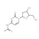 N4-Acetyl-2′-deoxycytidine (CAS 32909-05-0) - chemical structure image