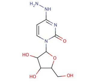 N4-Aminocytidine (CAS 57294-74-3) - chemical structure image