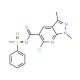 N5-(1-Methyl-1-oxo-1-phenyl-lambda~6~-sulphanylidene)-6-chloro-1,3-dimethyl-1H-pyrazolo[3,4-b]pyridine-5-carboxamide - chemic