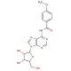 N6-Anisoyladenosine (CAS 56883-05-7) - chemical structure image