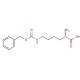 N6-(Benzyloxycarbonyl)-L-lysine (CAS 1155-64-2) - chemical structure image