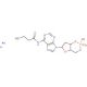 N6-Monobutyryl-2′-deoxyadenosine 3′:5′-cyclic monophosphate sodium salt (CAS 108347-96-2) - chemical structure image