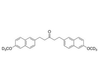 Nabumetone-d6 Dimer Impurity (CAS 343272-53-7) - chemical structure image