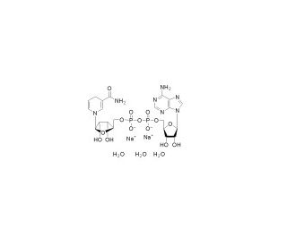 NADH disodium salt trihydrate (CAS 606-68-8 (anhydrous)) - chemical structure image