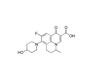 Nadifloxacin (CAS 124858-35-1) - chemical structure image