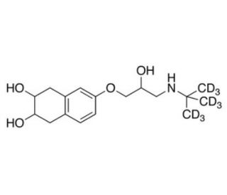 Nadolol-d9 (CAS 1432056-38-6) - chemical structure image