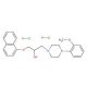 Naftopidil hydrochloride hydrate (CAS 57149-07-2 (non-salt)) - chemical structure image