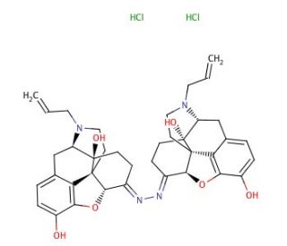 Naloxonazine dihydrochloride (CAS 880759-65-9) - chemical structure image