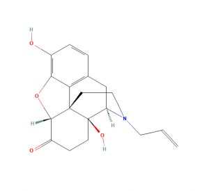 Naloxone (CAS 465-65-6) - chemical structure image