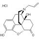 Naloxone hydrochloride (CAS 357-08-4) - chemical structure image