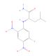 Nα-(5-Fluoro-2,4-dinitrophenyl)-L-leucinamide (CAS 178065-29-7) - chemical structure image