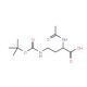 Nalpha-Ac-Ngamma-Boc-L-2,4-diaminobutyric acid (CAS 201351-32-8) - chemical structure image
