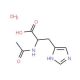 Nalpha-Acetyl-L-Histidine H2O (CAS 39145-52-3) - chemical structure image