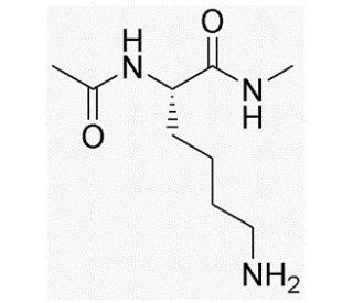 N&alpha;-Acetyl-L-lysine methyl amide (CAS 6367-10-8) - chemical structure image