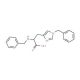 Nalpha-Benzyl-Nim-benzyl-L-histidine (CAS 57101-60-7) - chemical structure image