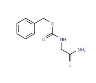 N(&alpha;)-Benzyloxycarbonylglycine thioamide (CAS 49548-40-5) - chemical structure image