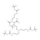 Nalpha-Boc-Nalpha,delta,delta-tris(3-Boc-aminopropyl)-L-ornithine (CAS 464926-00-9) - chemical structure image