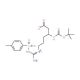 Nalpha-Boc-Nalpha-methyl-Nomega-4-toluenesulfonyl-L-arginine (CAS 108695-16-5) - chemical structure image