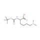 Nalpha-Boc-Nepsilon-dimethyl-L-lysine (CAS 65671-53-6) - chemical structure image