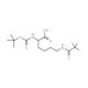 Nalpha-Boc-Nepsilon-trifluoroacetyl-D-lysine (CAS 96561-04-5) - chemical structure image