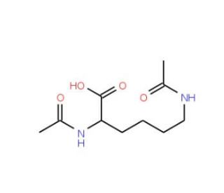 Nalpha,epsilon-Bis-acetyl-DL-lysine (CAS 35436-74-9) - chemical structure image