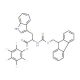 Nalpha-Fmoc-D-tryptophan pentafluorophenyl ester (CAS 136554-94-4) - chemical structure image