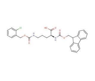 Nalpha-Fmoc-Ndelta-2-chloro-Z-L-ornithine (CAS 198561-86-3) - chemical structure image