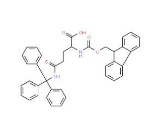 Nalpha-Fmoc-Ngamma-4-methyltrityl-D-asparagine (CAS 200259-50-3) - chemical structure image