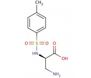 N&alpha;-Tosyl-D-&alpha;,&beta;-diaminopropionic Acid - chemical structure image