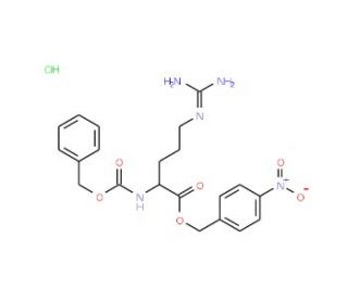Nalpha-Z-L-arginine 4-nitrobenzyl ester hydrochloride (CAS 96723-72-7) - chemical structure image