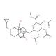 Naltrexone 2,3,4-Tri-O-acetyl-O-β-D-glucuronic Acid Methyl Ester - chemical structure image